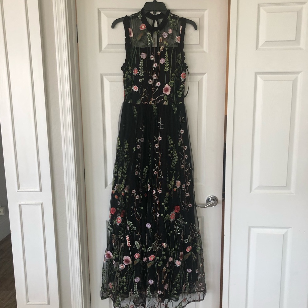 Floor length dress